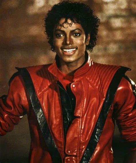 michael jackson thriller red jacket